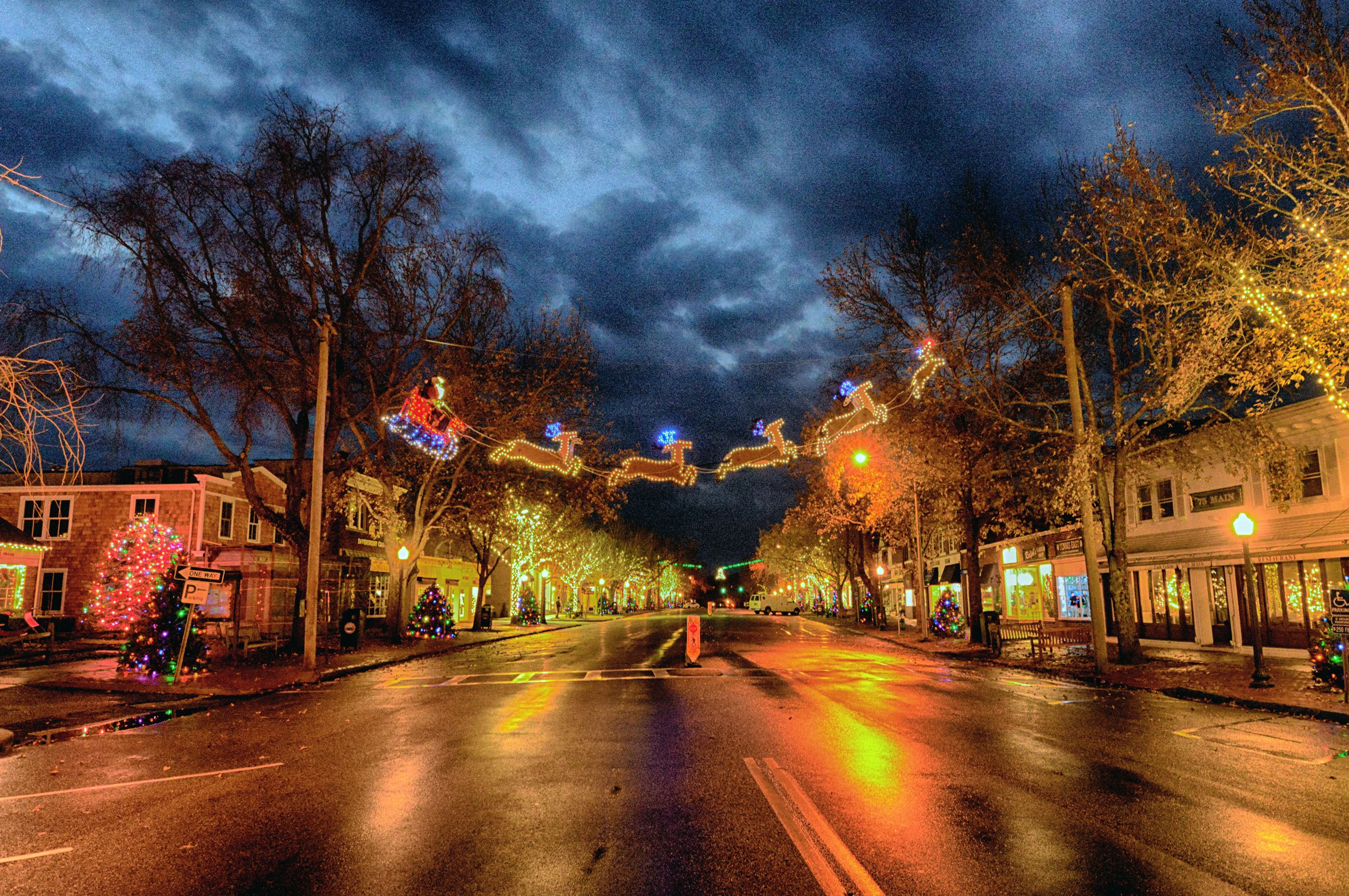 Image of Main Street during the Holidays