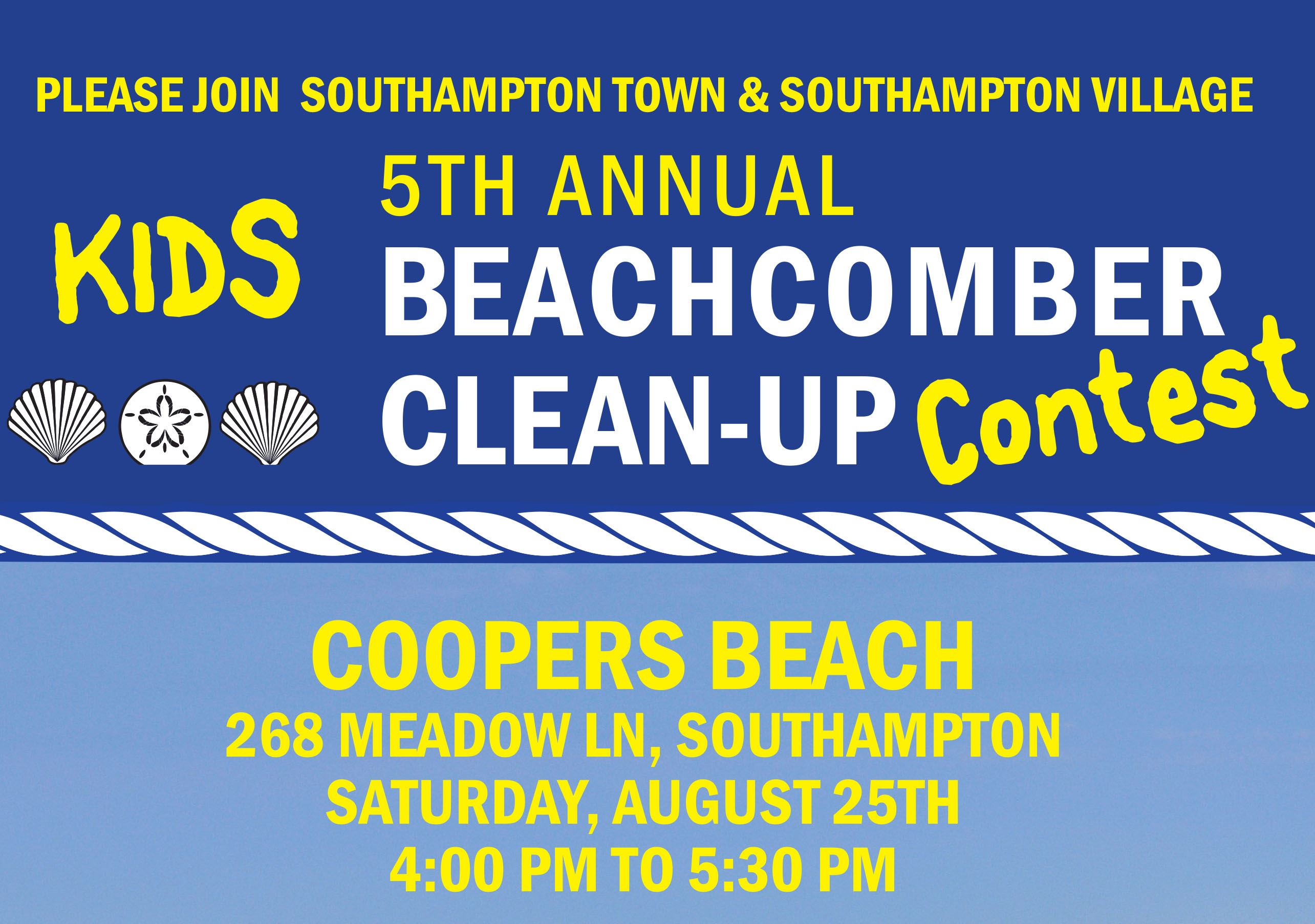 Image of Beach cleanup contest