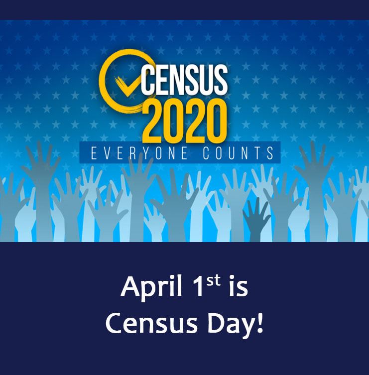 image of April 1 is Census Day