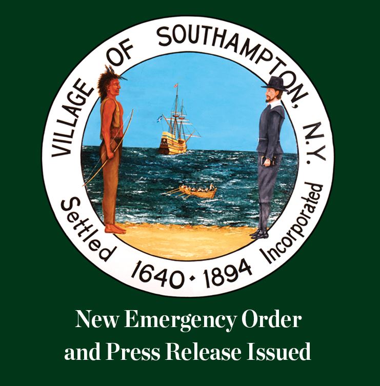Image of Emergency Order and Press Release Issued