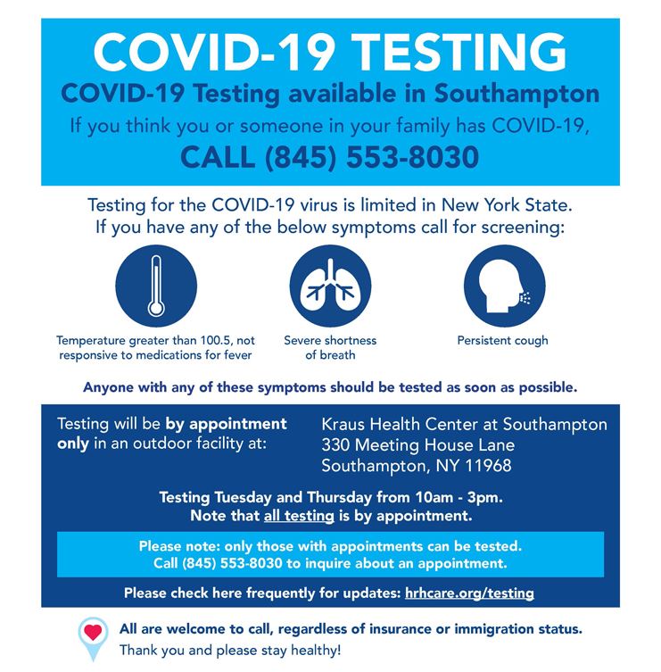 image of Covid 19 testing site