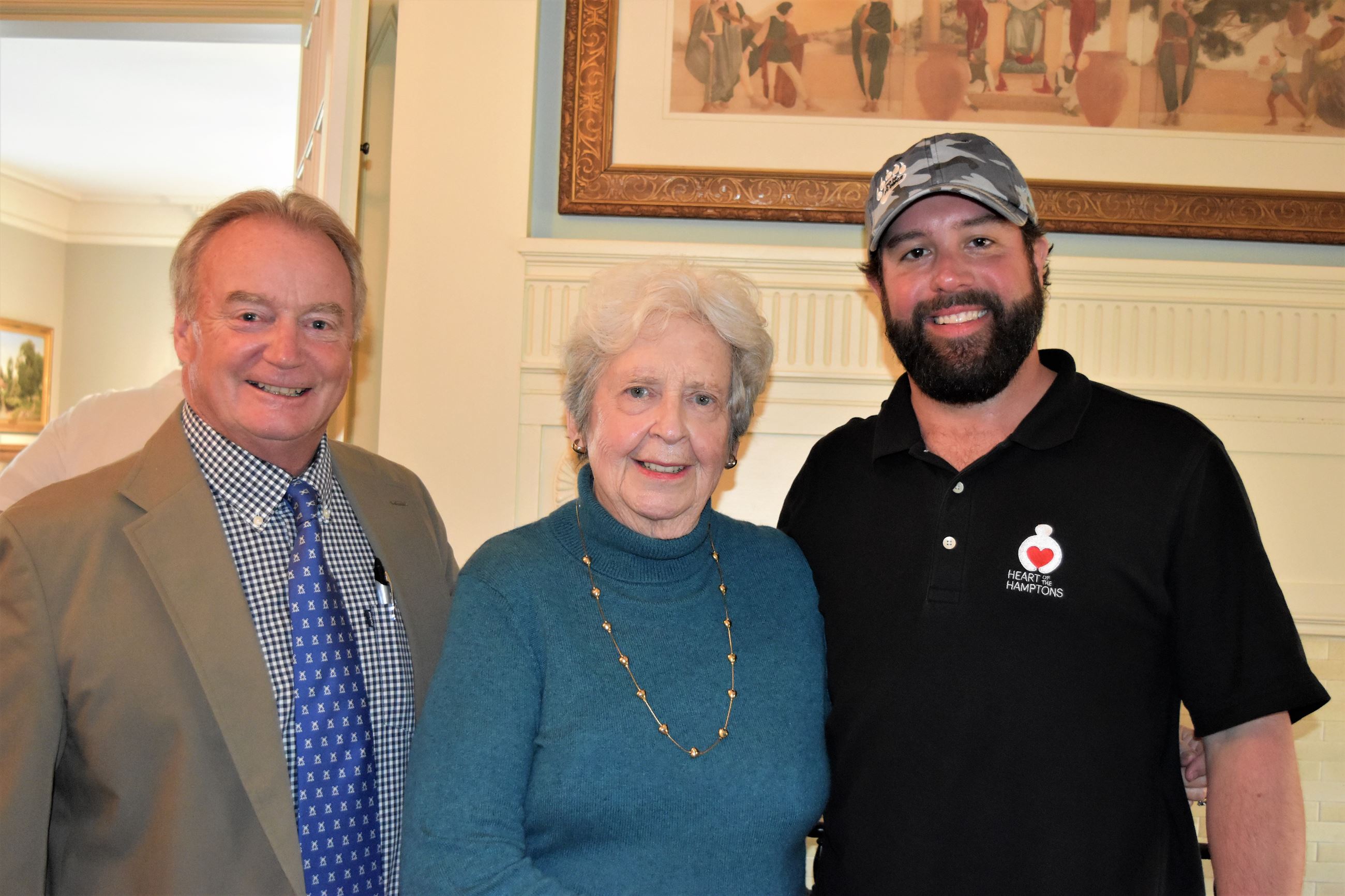 Image of Mayor Irving, Judy Johnson and Hilton Crosby